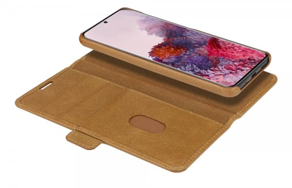 dbramante1928 Samsung Galaxy S20 Etui Lynge Löstagbart Deksel Tan