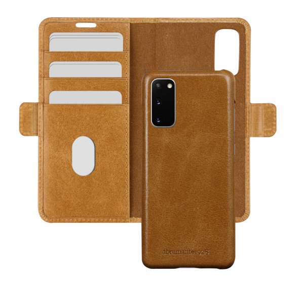 dbramante1928 Samsung Galaxy S20 Etui Lynge Löstagbart Deksel Tan