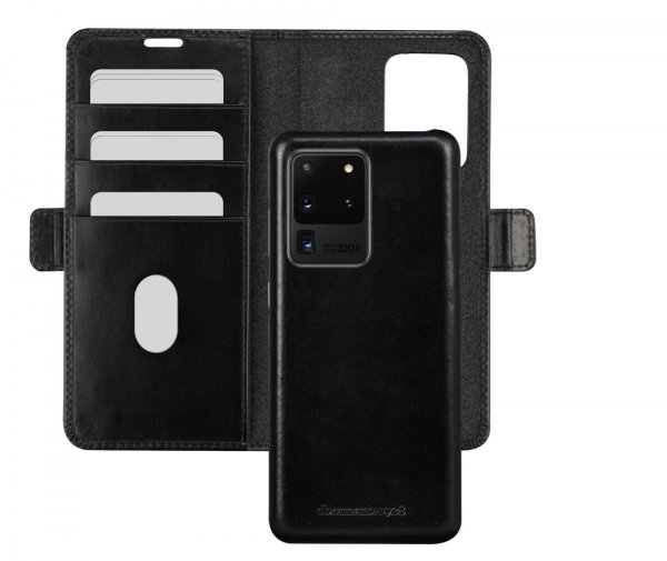 dbramante1928 Samsung Galaxy S20 Ultra Etui Lynge Löstagbart Deksel Svart