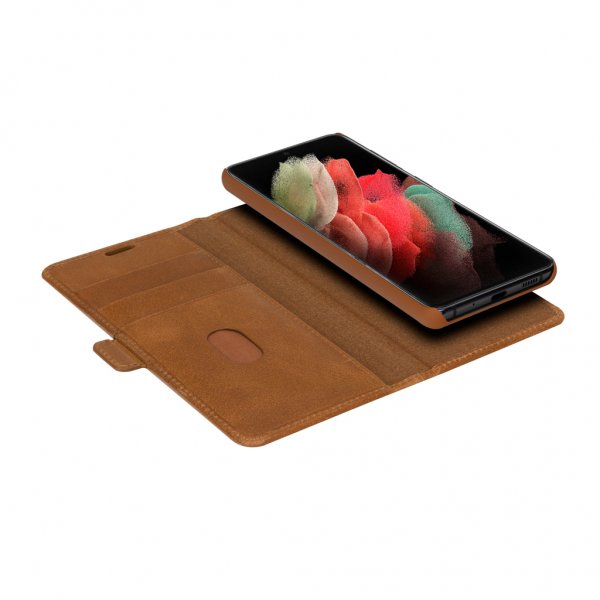 dbramante1928 Samsung Galaxy S21 Ultra Etui Lynge Avtakbart Deksel Tan