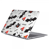 ENKAY Macbook Air 13 (A1932. A2179)/Macbook Air 13 M1 (A2337) Deksel Motiv Flaggermus