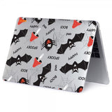 ENKAY Macbook Air 13 (A1932. A2179)/Macbook Air 13 M1 (A2337) Deksel Motiv Flaggermus