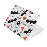 ENKAY Macbook Air 13 (A1932. A2179)/Macbook Air 13 M1 (A2337) Deksel Motiv Flaggermus