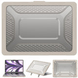 MacBook Air 13 M2 (A2681) Deksel Armor Stativfunksjon Beige