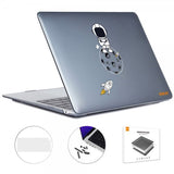 ENKAY MacBook Air 13 M2 (A2681)/M3 (A3113) Deksel Motiv Astronaut No.4