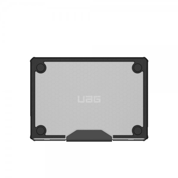 Urban Armor Gear (UAG) MacBook Air 13 M2 (A2681)/M3 (A3113) Deksel Plyo Ice/Black