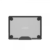 Urban Armor Gear (UAG) MacBook Air 13 M2 (A2681)/M3 (A3113) Deksel Plyo Ice/Black
