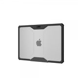 Urban Armor Gear (UAG) MacBook Air 13 M2 (A2681)/M3 (A3113) Deksel Plyo Ice/Black