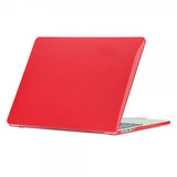 ENKAY Macbook Air 15 M2 (A2941)/M3 (A3114) Deksel Hardplast Rød