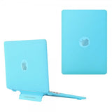 Macbook Air 15 M2 (A2941)/M3 (A3114) Deksel Matt Stativfunksjon Blå