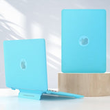 Macbook Air 15 M2 (A2941)/M3 (A3114) Deksel Matt Stativfunksjon Blå