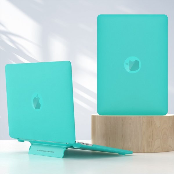 Macbook Air 15 M2 (A2941)/M3 (A3114) Deksel Matt Stativfunksjon Grønn