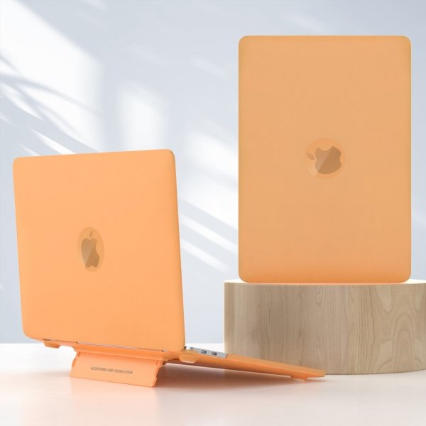 Macbook Air 15 M2 (A2941)/M3 (A3114) Deksel Matt Stativfunksjon Gul
