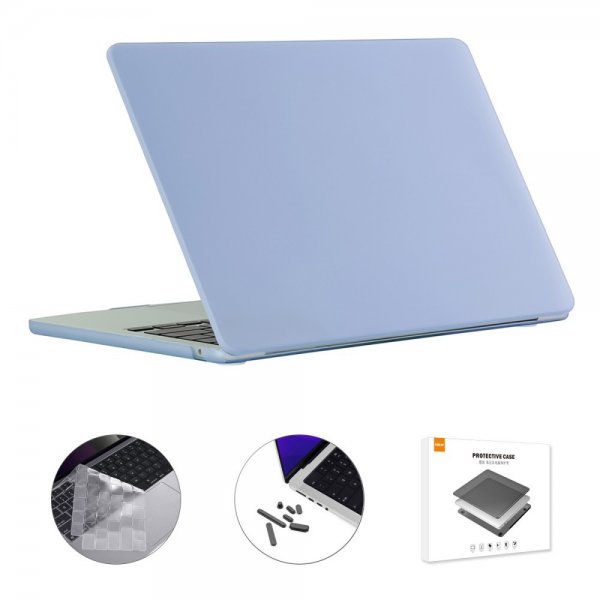ENKAY Macbook Air 15 M2 (A2941) Deksel Tastaturbeskytter Lavendel