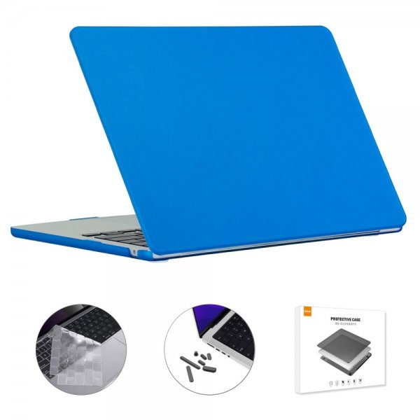 ENKAY Macbook Air 15 M2 (A2941) Deksel Tastaturbeskytter Mørkeblå