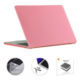 ENKAY Macbook Air 15 M2 (A2941) Deksel Tastaturbeskytter Rosa