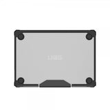 Urban Armor Gear (UAG) Macbook Air 15 M2 (A2941)/M3 (A3114) Deksel Plyo Ice/Black