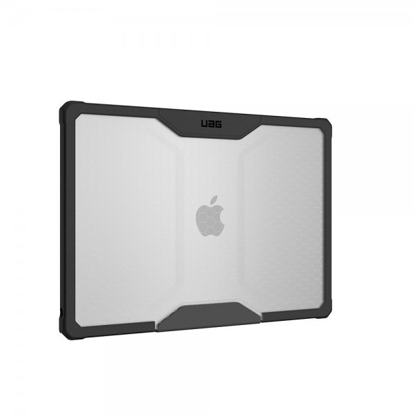 Urban Armor Gear (UAG) Macbook Air 15 M2 (A2941)/M3 (A3114) Deksel Plyo Ice/Black