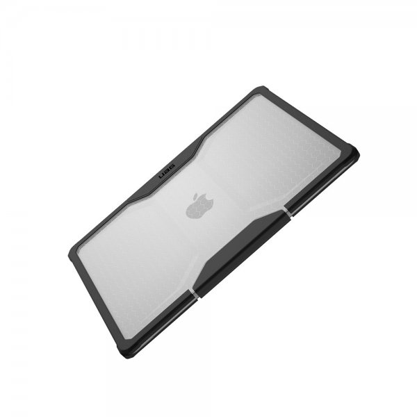 Urban Armor Gear (UAG) Macbook Air 15 M2 (A2941)/M3 (A3114) Deksel Plyo Ice/Black