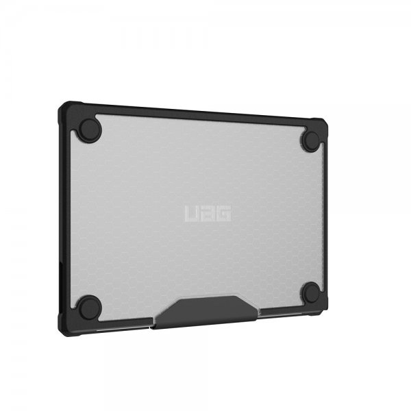 Urban Armor Gear (UAG) Macbook Air 15 M2 (A2941)/M3 (A3114) Deksel Plyo Ice/Black