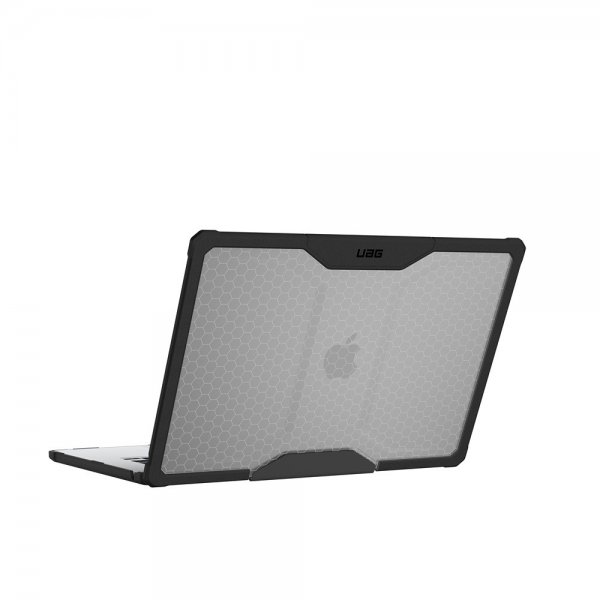 Urban Armor Gear (UAG) Macbook Air 15 M2 (A2941)/M3 (A3114) Deksel Plyo Ice/Black