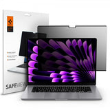 Spigen Macbook Air 15 M2 (A2941)/M3 (A3114) Skjermbeskytter Safe View Privacy