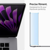 Spigen Macbook Air 15 M2 (A2941)/M3 (A3114) Skjermbeskytter Safe View Privacy