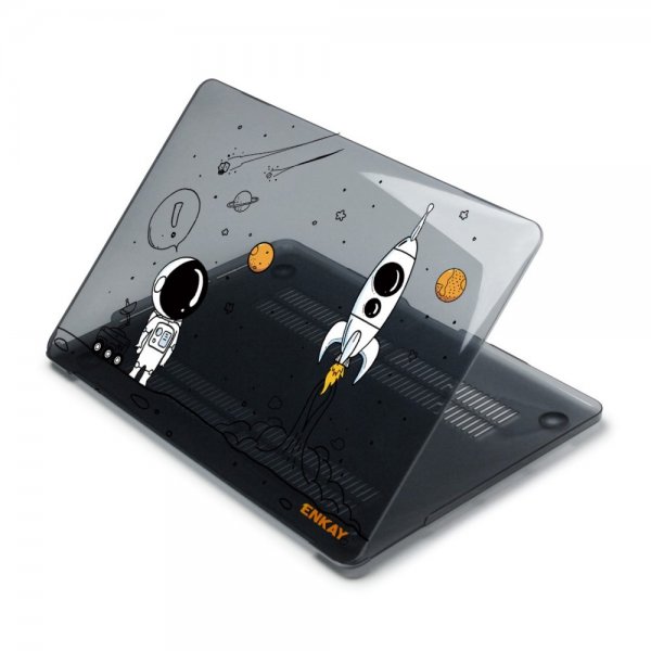 ENKAY Macbook Pro 13 Touch Bar (A1706. A1708. A1989. A2159) Deksel Motiv Astronaut No.1