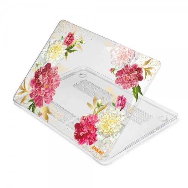 ENKAY MacBook Pro 14 (A2442) Deksel Blomstermønster Urtepionerer