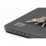 Zagg MacBook Pro 14 M1 (A2442)/M2 (A2779)/M3 (A2918 A2992) Deksel Hardshell Smoke