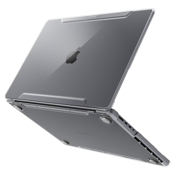 Spigen MacBook Pro 14 M1 (A2442)/M2 (A2779)/M3 (A2918 A2992) Deksel Thin Fit Crystal Clear