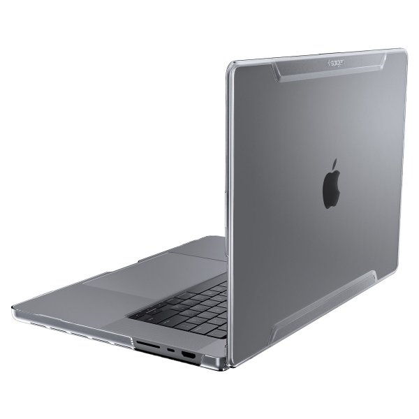 Spigen MacBook Pro 14 M1 (A2442)/M2 (A2779)/M3 (A2918 A2992) Deksel Thin Fit Crystal Clear
