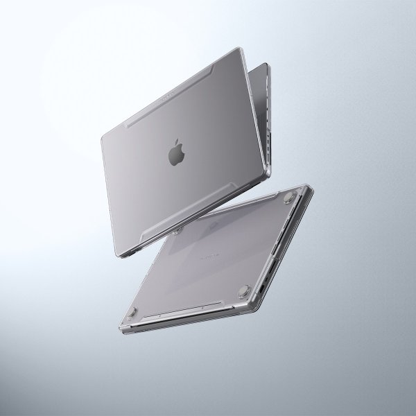 Spigen MacBook Pro 14 M1 (A2442)/M2 (A2779)/M3 (A2918 A2992) Deksel Thin Fit Crystal Clear