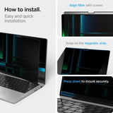 Spigen MacBook Pro 14 M1/M2/M3/M4/M5 Skjermbeskytter Safe View