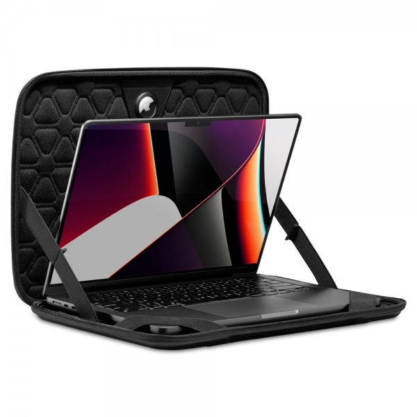 Spigen Laptop Etui 14" Rugged Armor Pro Pouch Svart