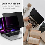 Spigen MacBook Pro 16 M1/M2/M3/M4 Skjermbeskytter Safe View