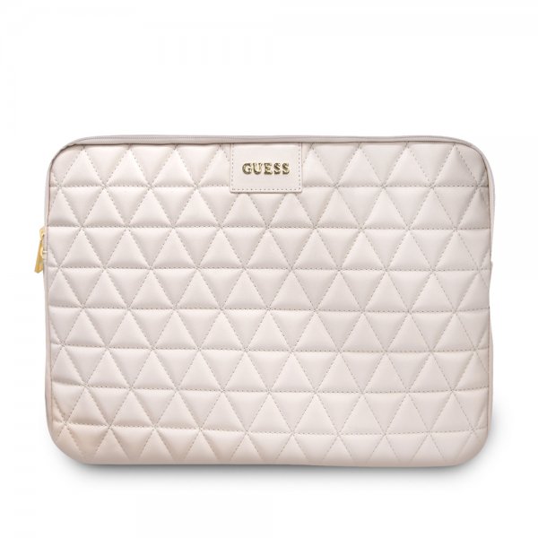 Guess MacBook Sleeve 13 tum Tikattu Rosa