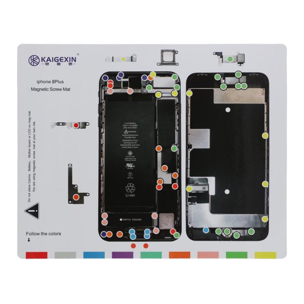 Magnetisk skruematte for iPhone 8 Plus