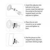 Mobile Origin MagSafe Mobilholder til bil Air Vent