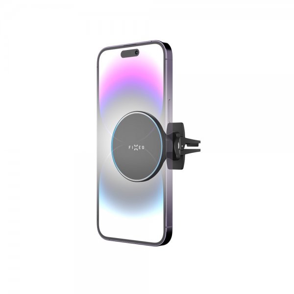 Fixed MagSafe Mobilholder til bil med Trådløs Lading MagRound 15W