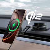 Spigen MagSafe Mobilholder til bil med Trådløs Lading OneTap Pro 4 Dashboard/Windshield