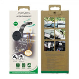 4smarts MagSafe Mobilholder til bil Qi2 Car Charging Set