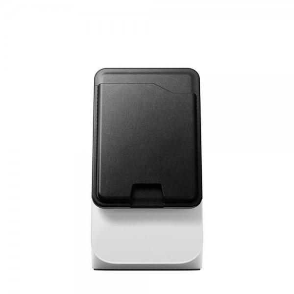 Nomad MagSafe Kortholder Leather Mag Wallet Find My Tracking Svart