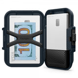 Spigen MagSafe Kortholder Lock Fit MagFit Metal Slate