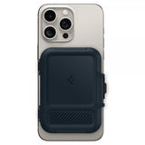 Spigen MagSafe Kortholder Lock Fit MagFit Metal Slate
