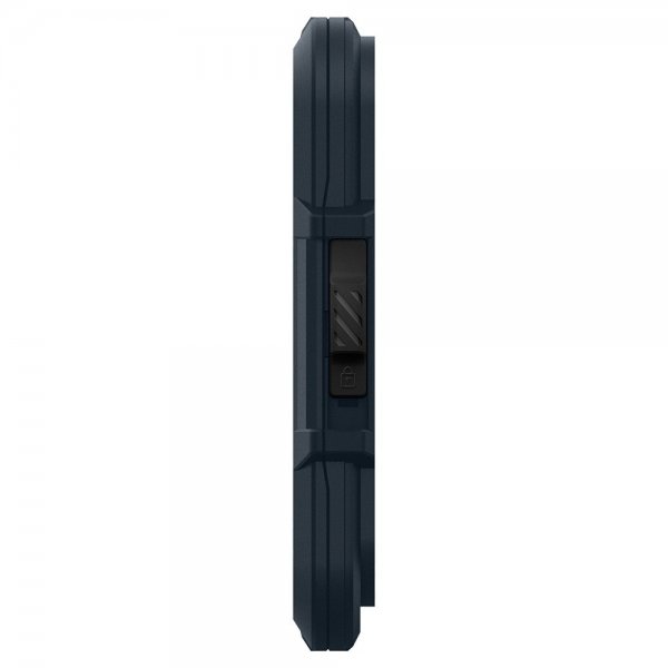Spigen MagSafe Kortholder Lock Fit MagFit Metal Slate