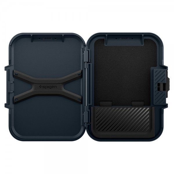 Spigen MagSafe Kortholder Lock Fit MagFit Metal Slate