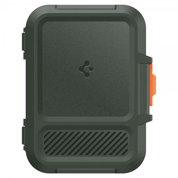 Spigen MagSafe Kortholder Lock Fit MagFit Military Green
