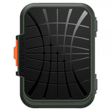 Spigen MagSafe Kortholder Lock Fit MagFit Military Green