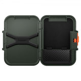 Spigen MagSafe Kortholder Lock Fit MagFit Military Green
